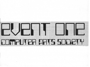 Event One Catalogue Cover