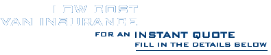 Low Cost Van Insurance