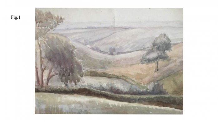 Fig. 1 My grandfather's landscape