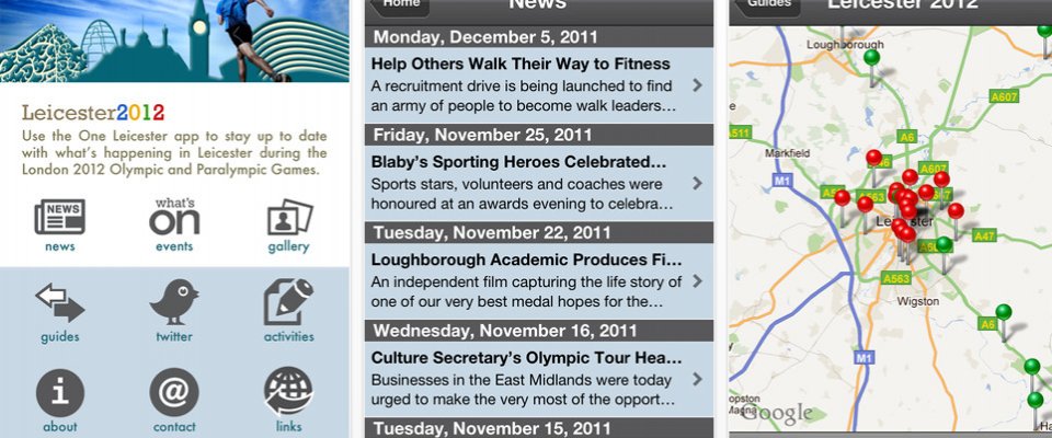 One Leicester / Go Leicester Shire Apps