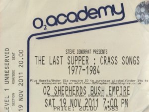 The Last Supper Ticket