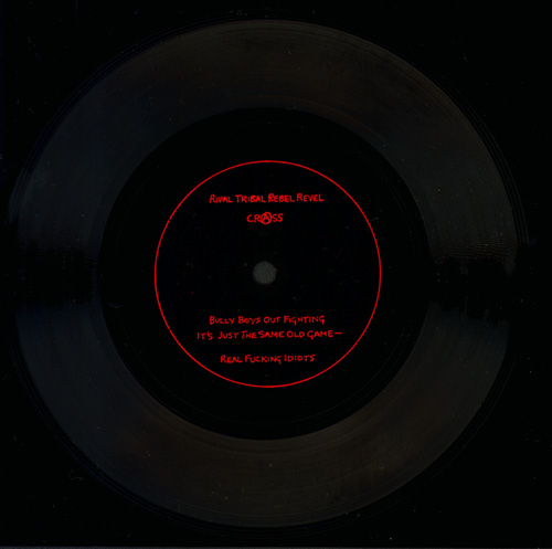 Image of the flexidisc, Rival Tribal Rebel Revel, which came with
Toxic Graffiti.