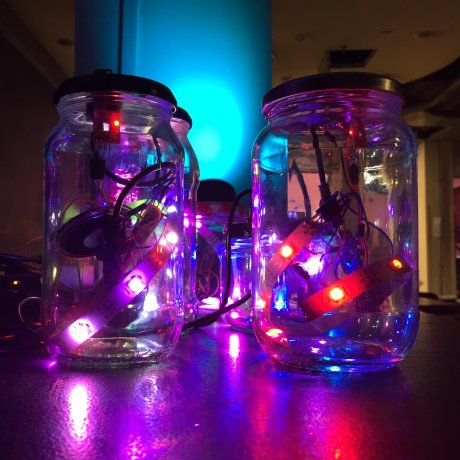 GDUT Student Work - Interactive Lighting