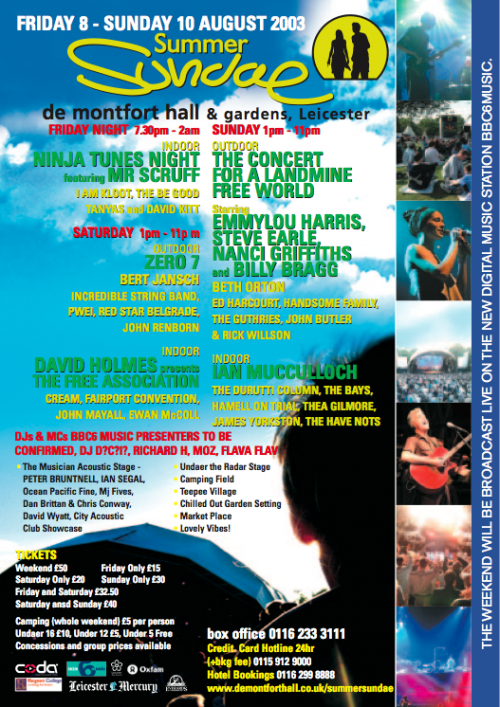Summer Sundae 2003
