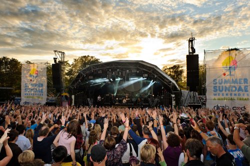 Main Stage at Dusk