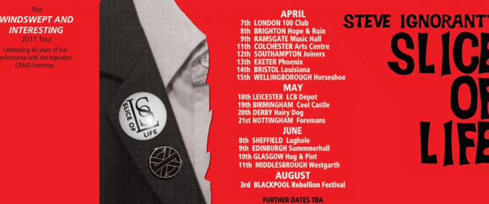 Steve Ignorant at LCB Depot 18th May 2017