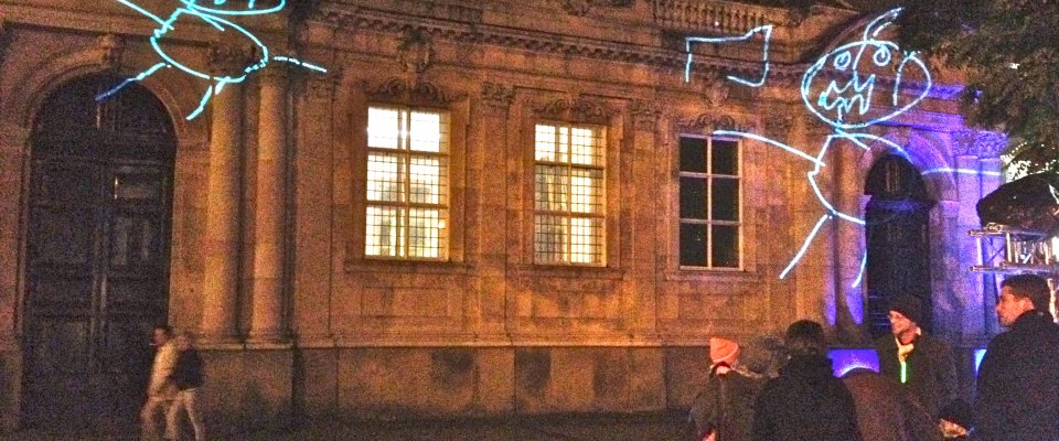 Live Drawing at Northampton Night Run