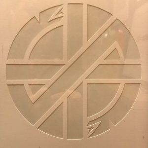 Illuminated Crass Symbol
