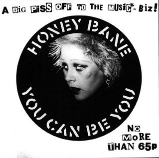 You Can Be You single cover...A big 'Piss Off' to the music biz!